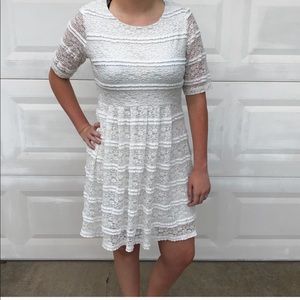 White Lacey Dress